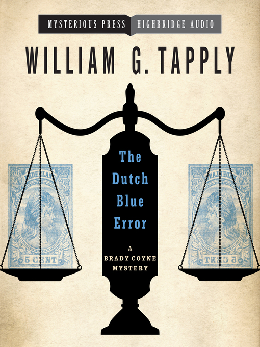 Title details for Dutch Blue Error by William G. Tapply - Available